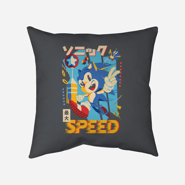 Top Speed-None-Non-Removable Cover w Insert-Throw Pillow-Arinesart