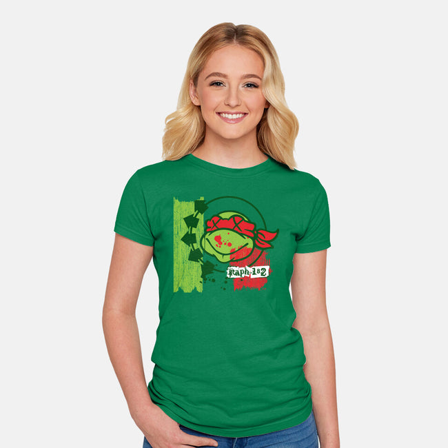 Raph-182-Womens-Fitted-Tee-dalethesk8er