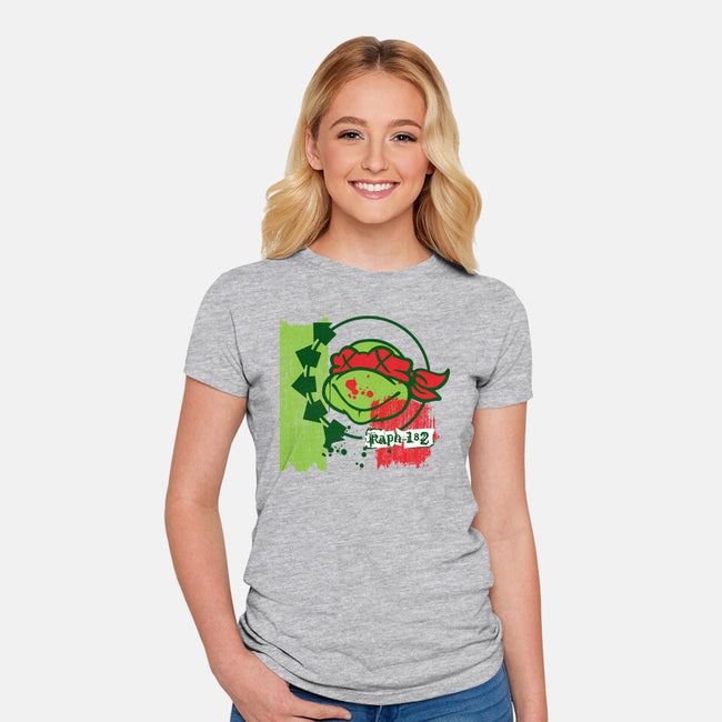 Raph-182-Womens-Fitted-Tee-dalethesk8er