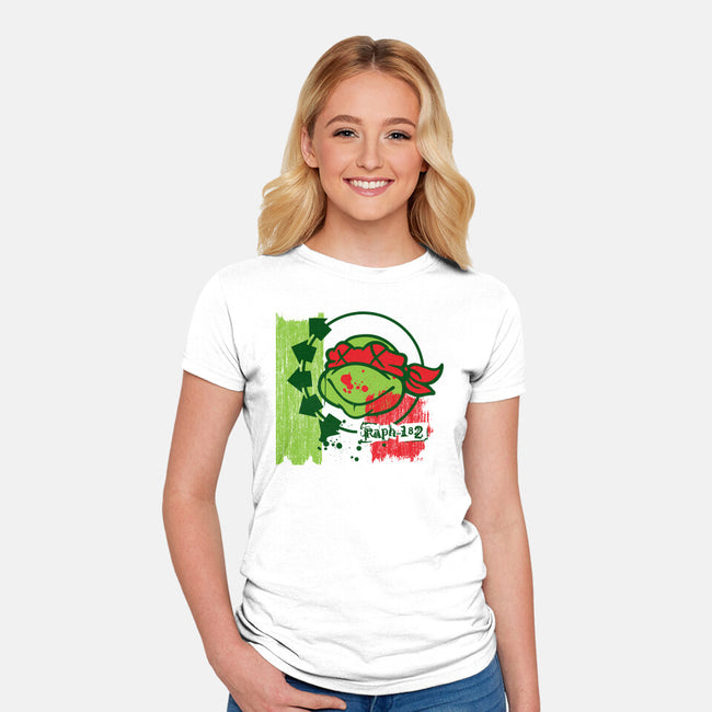 Raph-182-Womens-Fitted-Tee-dalethesk8er