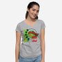 Raph-182-Womens-V-Neck-Tee-dalethesk8er