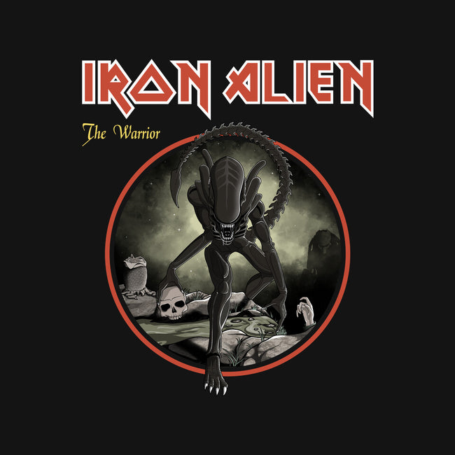 Iron Alien-Womens-Off Shoulder-Sweatshirt-retrodivision