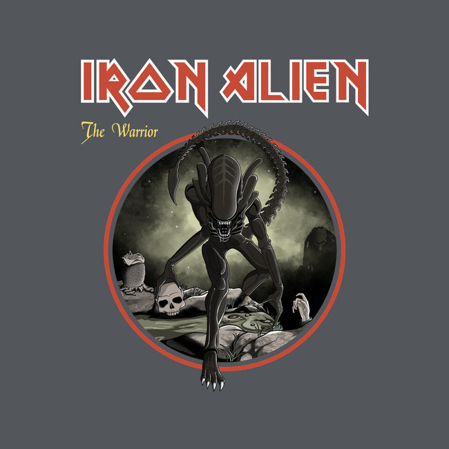 Iron Alien-None-Removable Cover-Throw Pillow-retrodivision