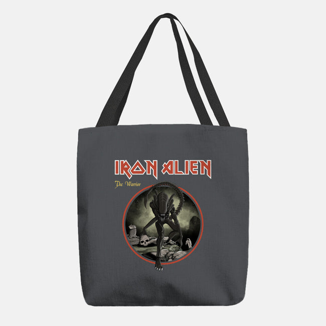 Iron Alien-None-Basic Tote-Bag-retrodivision