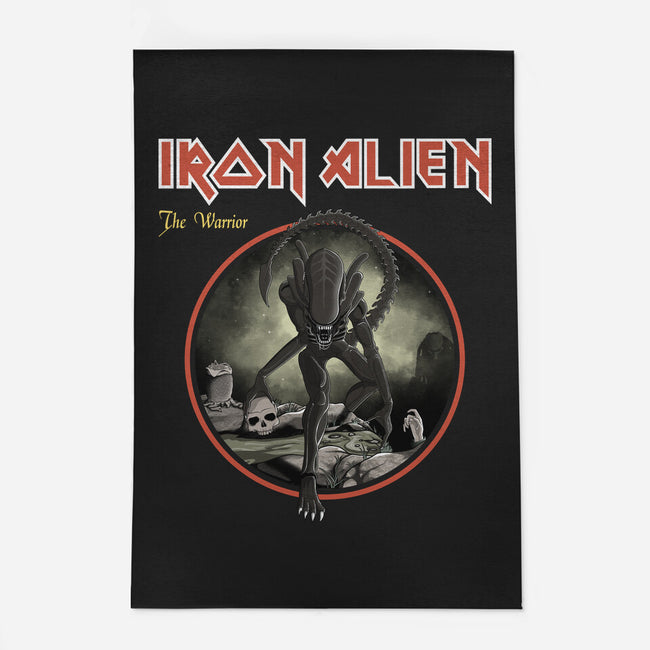 Iron Alien-None-Outdoor-Rug-retrodivision