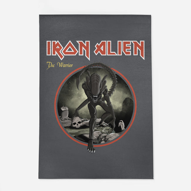 Iron Alien-None-Outdoor-Rug-retrodivision