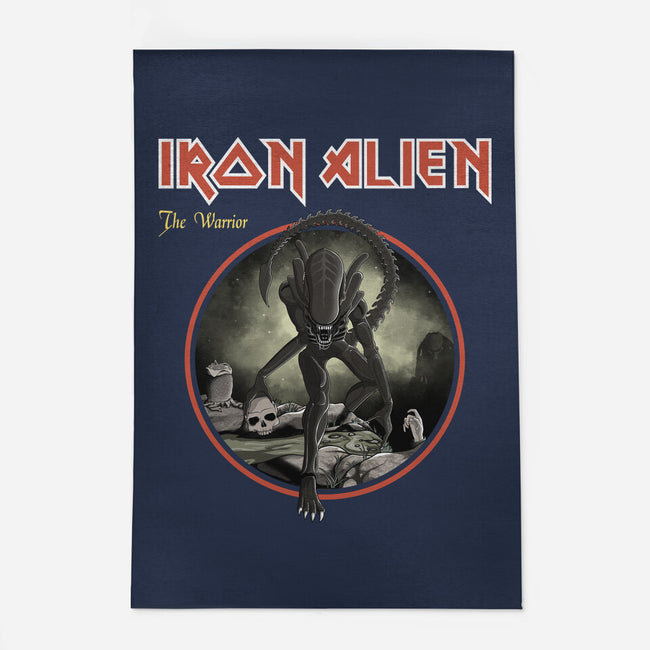 Iron Alien-None-Outdoor-Rug-retrodivision