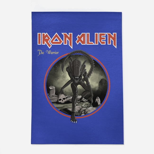 Iron Alien-None-Outdoor-Rug-retrodivision