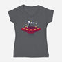 Interstellar Dreamer-Womens-V-Neck-Tee-erion_designs