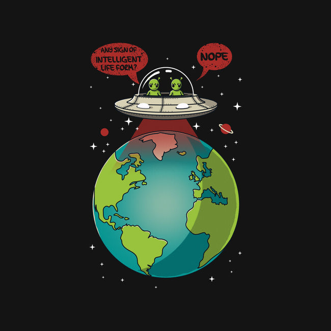 No Intelligent Life Form Found-Youth-Basic-Tee-erion_designs