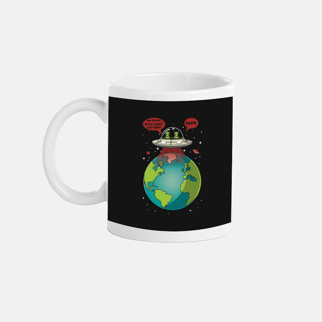 No Intelligent Life Form Found-None-Mug-Drinkware-erion_designs