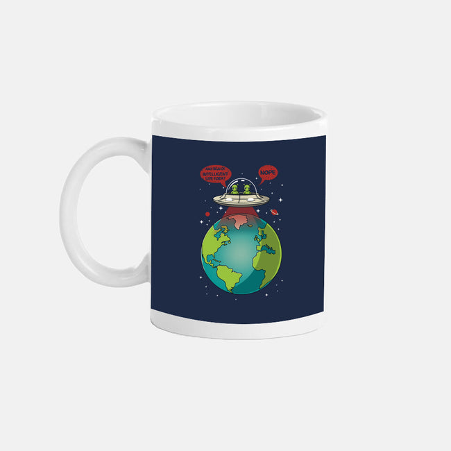 No Intelligent Life Form Found-None-Mug-Drinkware-erion_designs