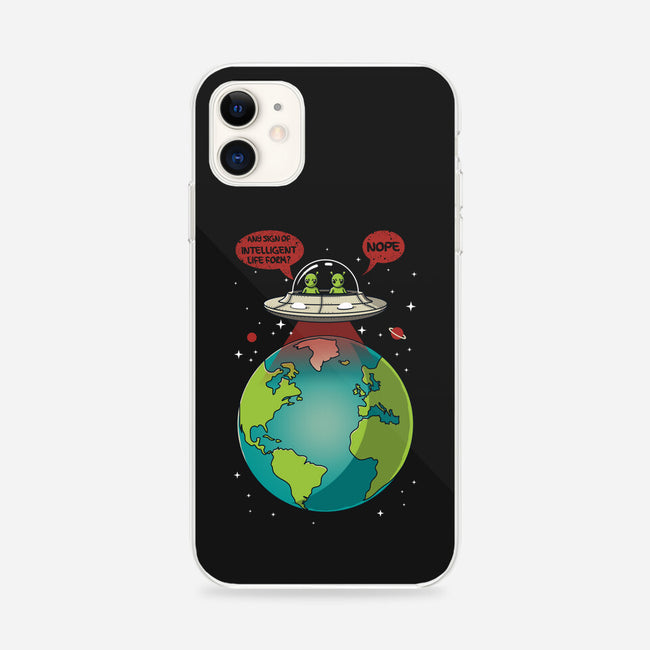 No Intelligent Life Form Found-iPhone-Snap-Phone Case-erion_designs