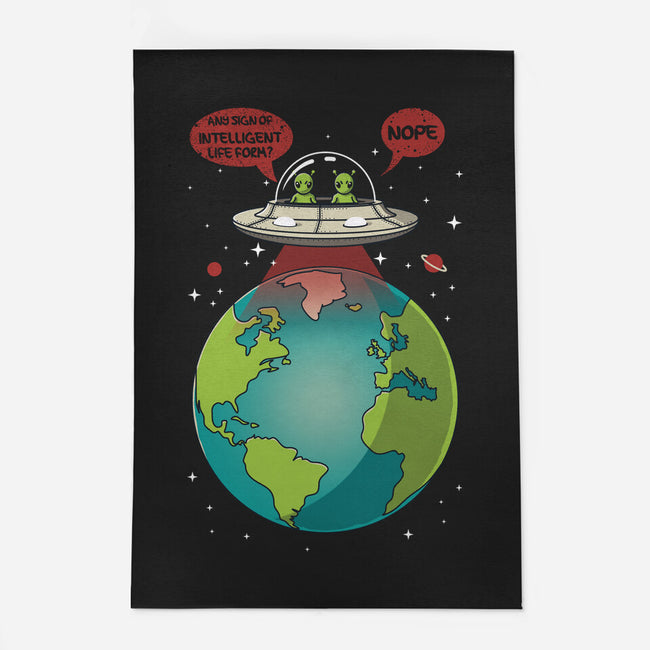 No Intelligent Life Form Found-None-Outdoor-Rug-erion_designs