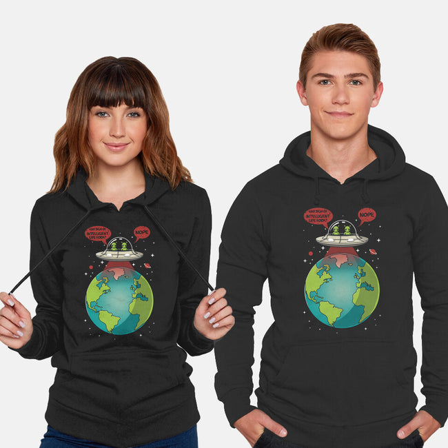 No Intelligent Life Form Found-Unisex-Pullover-Sweatshirt-erion_designs