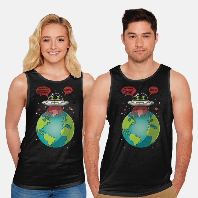 No Intelligent Life Form Found-Unisex-Basic-Tank-erion_designs