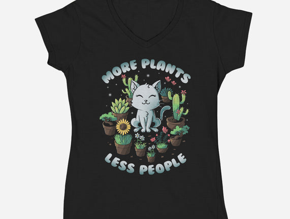 More Plants Less People