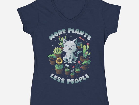 More Plants Less People