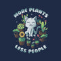 More Plants Less People-None-Adjustable Tote-Bag-koalastudio