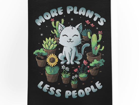 More Plants Less People