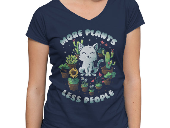 More Plants Less People