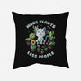 More Plants Less People-None-Removable Cover-Throw Pillow-koalastudio