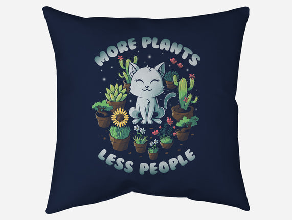 More Plants Less People