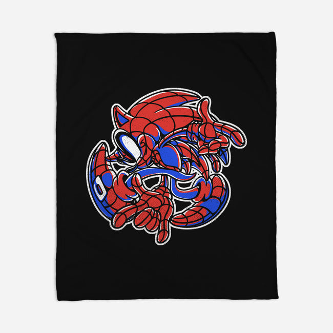 Spiderhog Adventure-None-Fleece-Blanket-estudiofitas