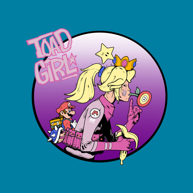 Toad Girl-None-Glossy-Sticker-Nerding Out Studio