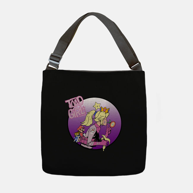 Toad Girl-None-Adjustable Tote-Bag-Nerding Out Studio