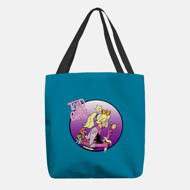 Toad Girl-None-Basic Tote-Bag-Nerding Out Studio