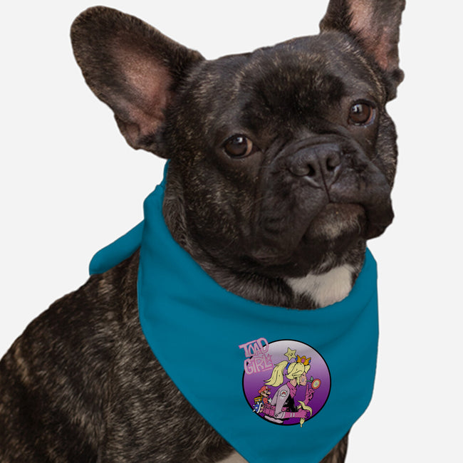 Toad Girl-Dog-Bandana-Pet Collar-Nerding Out Studio