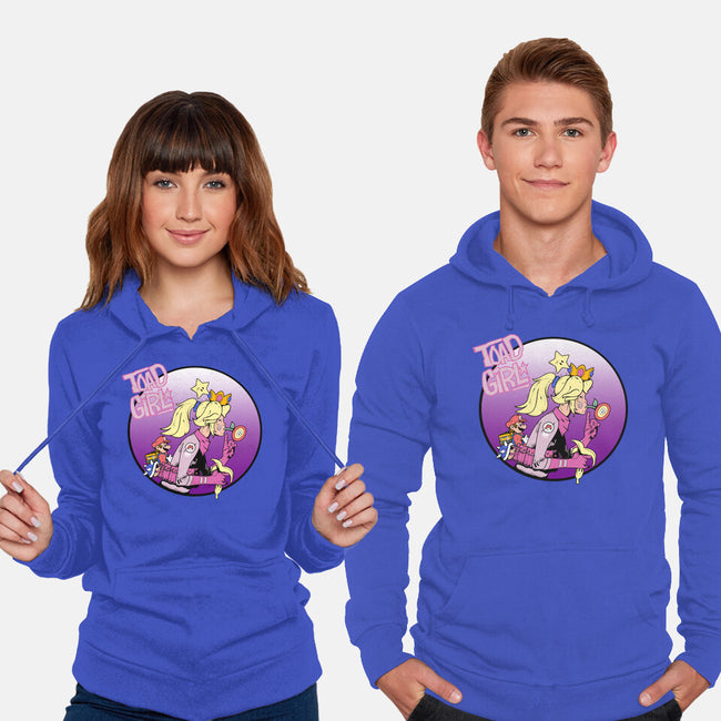 Toad Girl-Unisex-Pullover-Sweatshirt-Nerding Out Studio