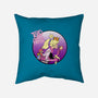 Toad Girl-None-Removable Cover-Throw Pillow-Nerding Out Studio