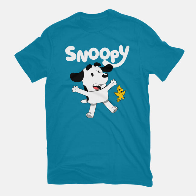 Beagle Dog Animation-Mens-Premium-Tee-Studio Mootant