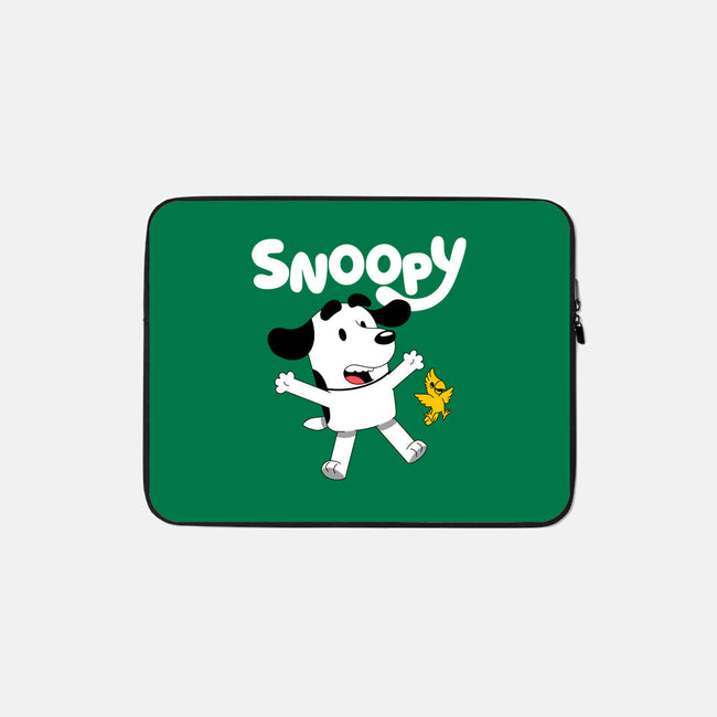 Beagle Dog Animation-None-Zippered-Laptop Sleeve-Studio Mootant