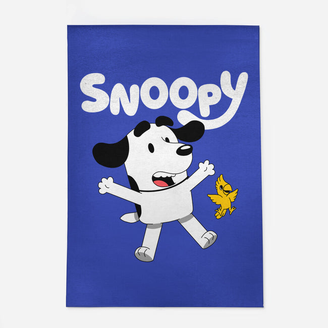 Beagle Dog Animation-None-Indoor-Rug-Studio Mootant