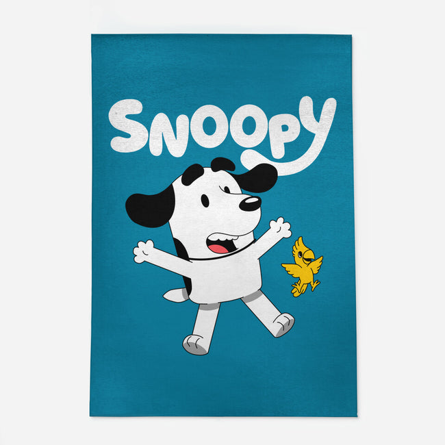 Beagle Dog Animation-None-Indoor-Rug-Studio Mootant