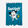 Beagle Dog Animation-None-Polyester-Shower Curtain-Studio Mootant