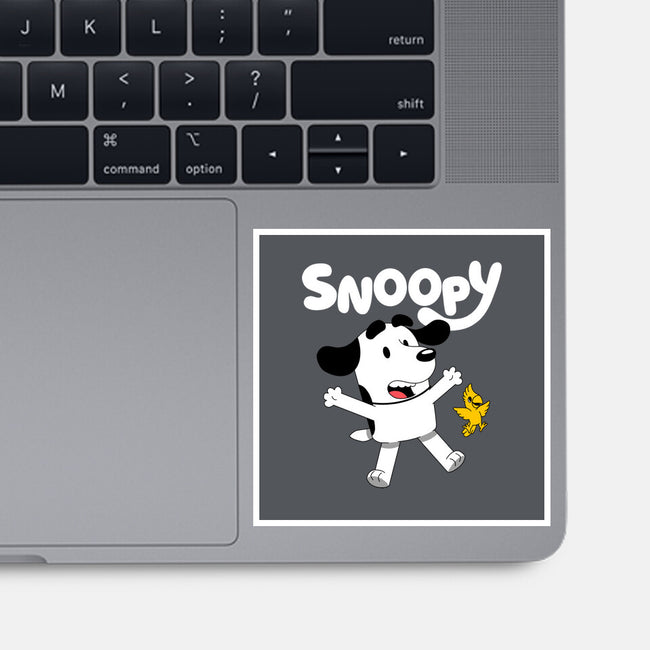Beagle Dog Animation-None-Glossy-Sticker-Studio Mootant