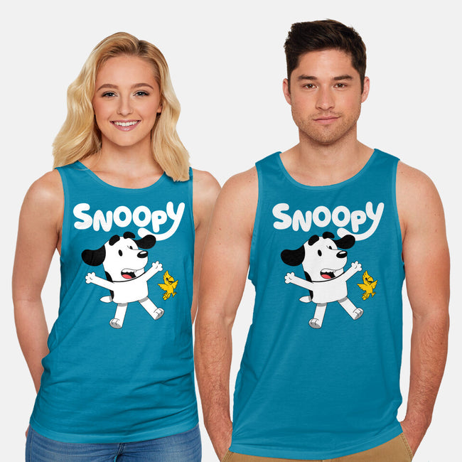 Beagle Dog Animation-Unisex-Basic-Tank-Studio Mootant