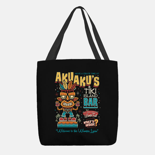 Aku Aku's Tiki Island-None-Basic Tote-Bag-Nemons