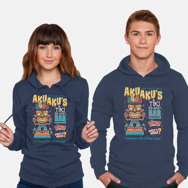 Aku Aku's Tiki Island-Unisex-Pullover-Sweatshirt-Nemons