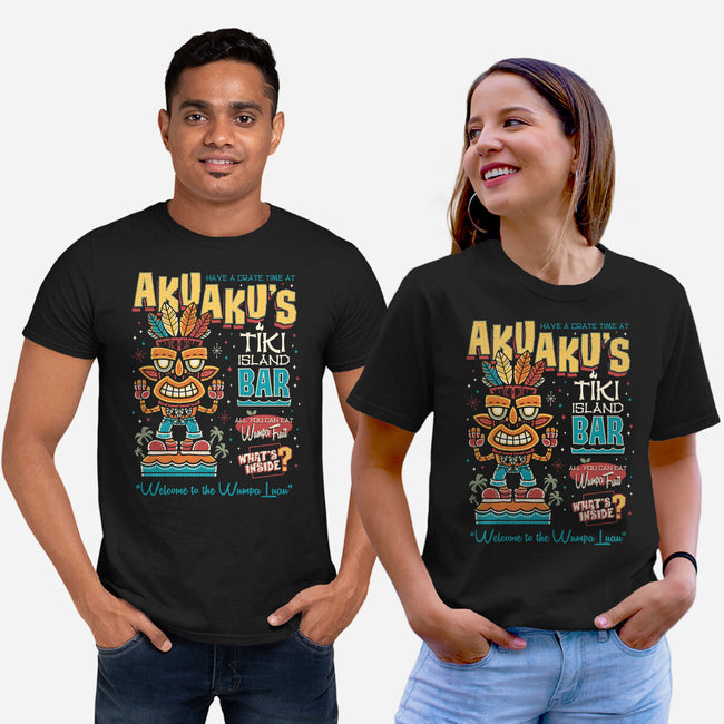 Aku Aku's Tiki Island-Unisex-Basic-Tee-Nemons