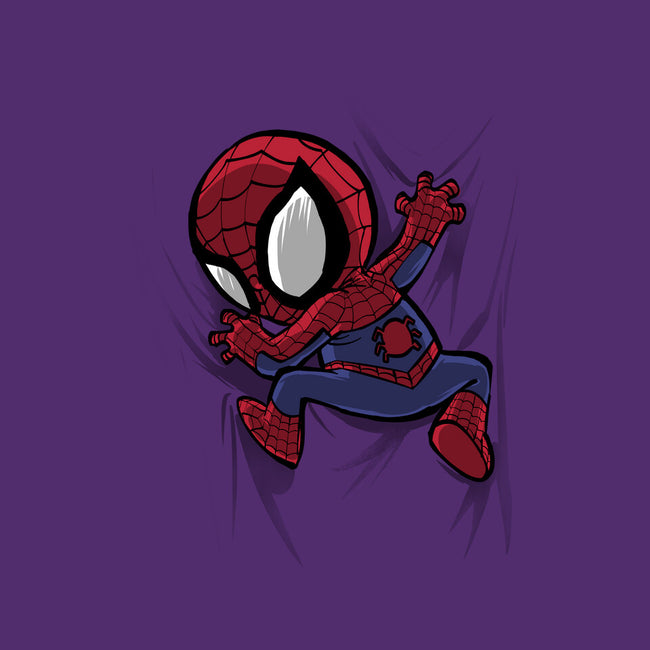 My Portable Spidey-Womens-Fitted-Tee-zascanauta