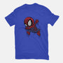 My Portable Spidey-Womens-Fitted-Tee-zascanauta