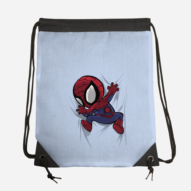 My Portable Spidey-None-Drawstring-Bag-zascanauta