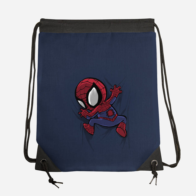 My Portable Spidey-None-Drawstring-Bag-zascanauta