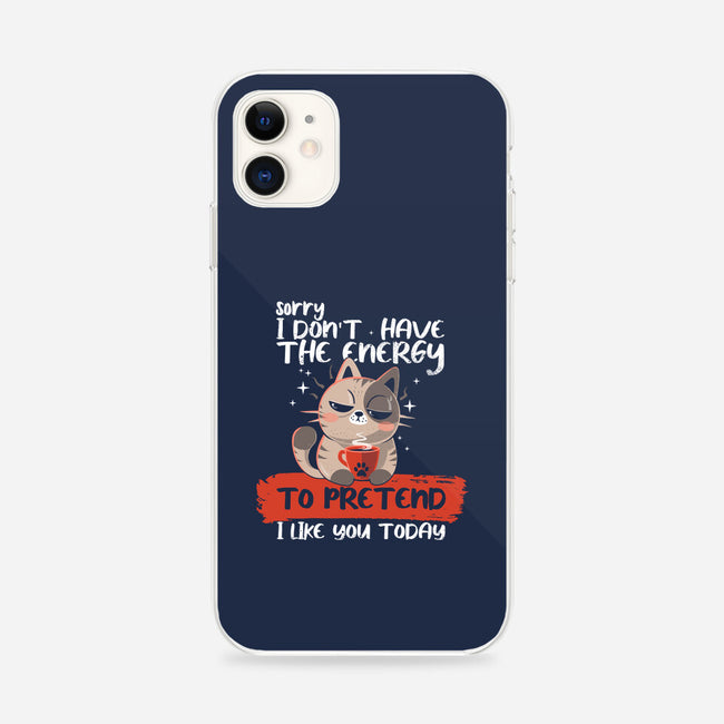 No Energy To Pretend-iPhone-Snap-Phone Case-erion_designs