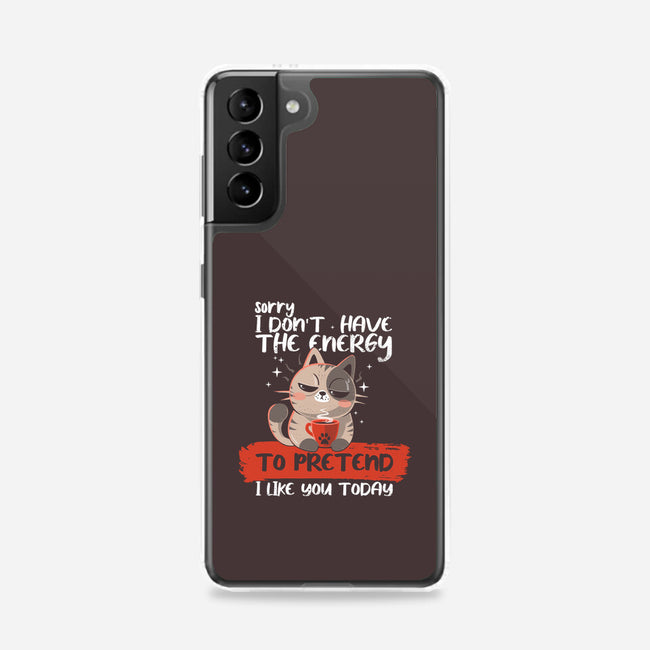 No Energy To Pretend-Samsung-Snap-Phone Case-erion_designs